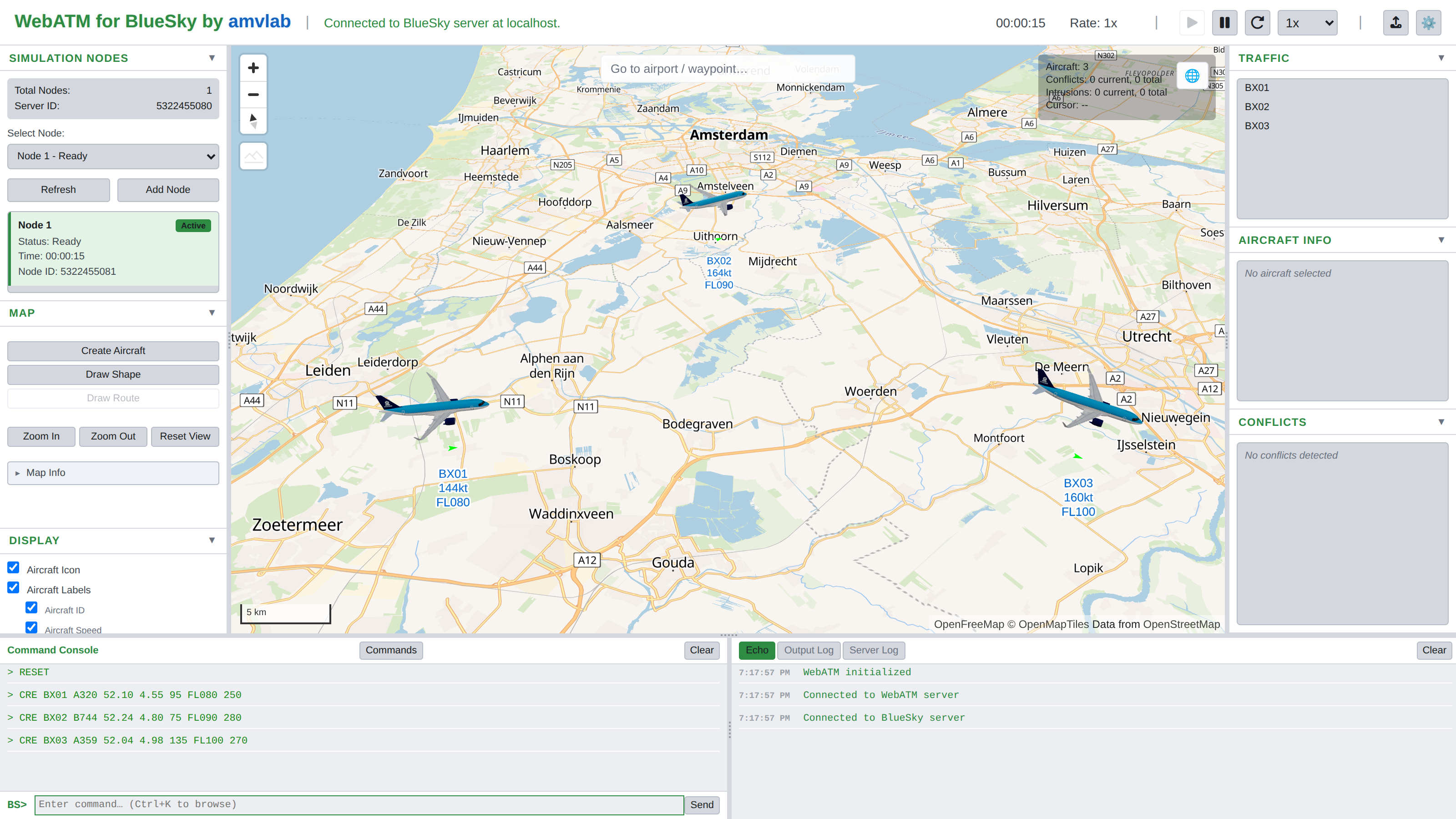 Fleet on Bright, light theme