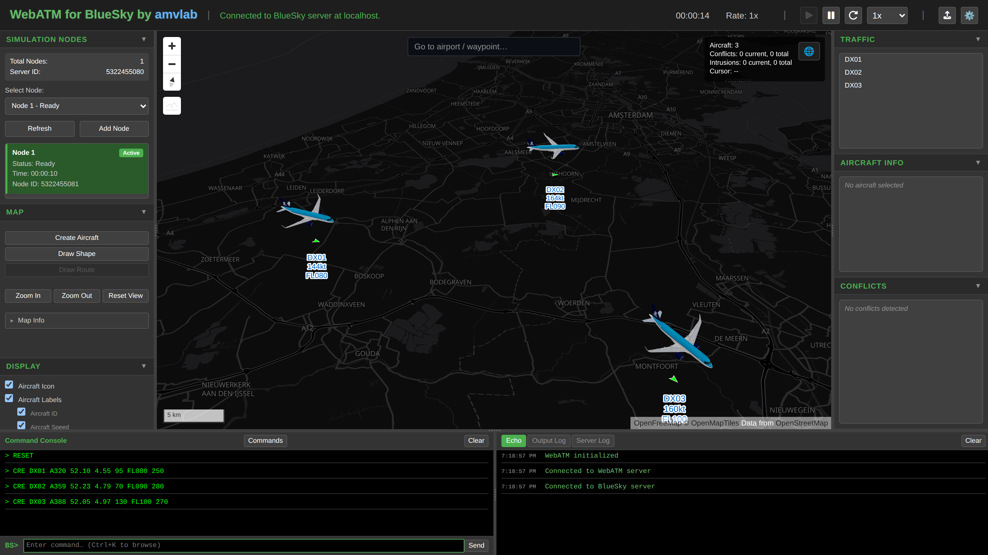 Fleet on Dark, dark theme