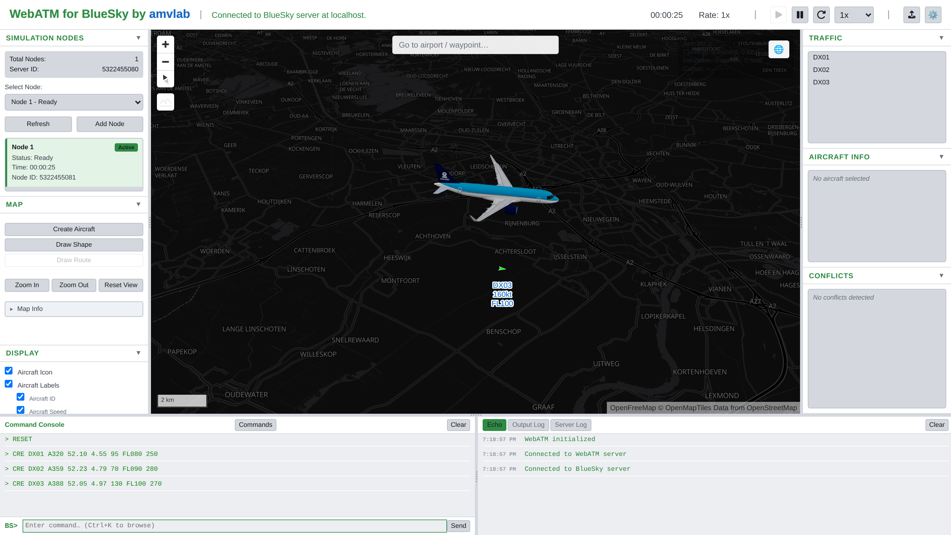 A350 hero on Dark, light theme