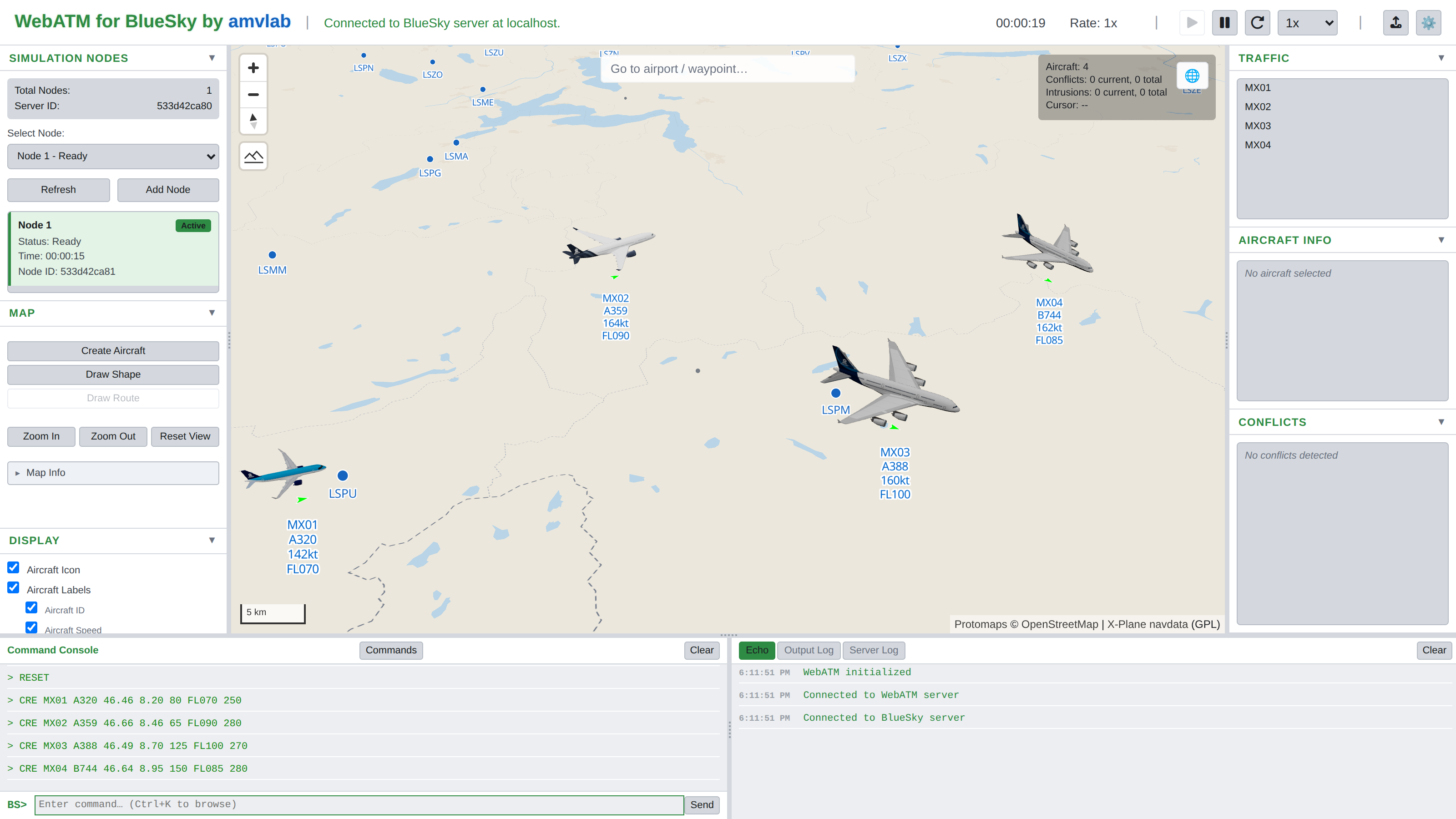 Mixed fleet, light theme