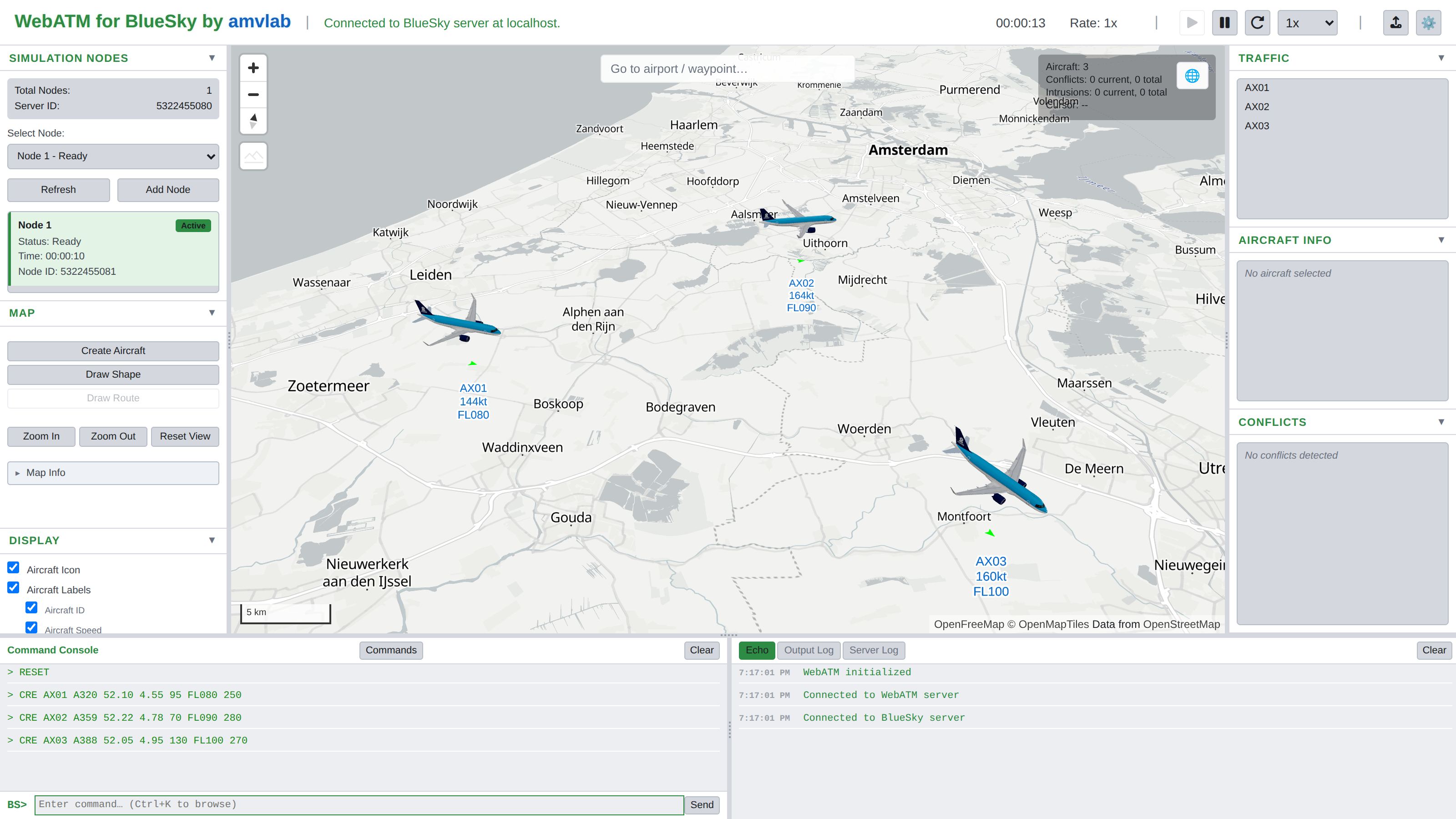 Fleet on Positron, light theme